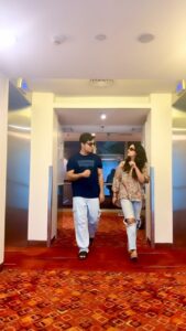 Apoorva Arora Instagram - Walking into our last day ever as Bagga and Naira. #CollegeRomance #gaganarora