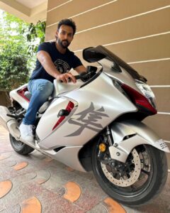 Arav Instagram - Whos coming for a ride...🏍 #hayabusa