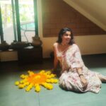 Archana Kavi Instagram - Happy Onam Wearing @theshop1969 . 📸 @adityamanoj . #onam #onamsaree #onamcelebration Kochi, India