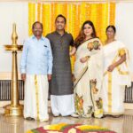 Archana Suseelan Instagram – Wish  you all a very happy, prosperous, colorful, healthy, wealthy, and fun filled Onam from our family 🙏