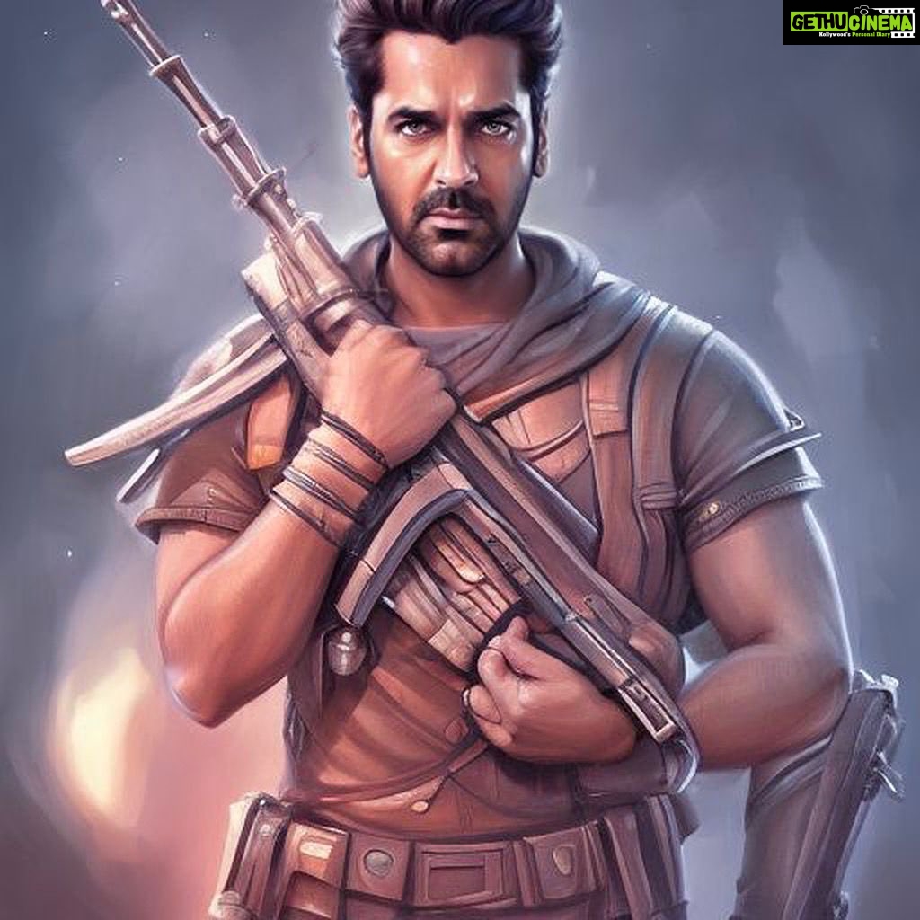 Arjan Bajwa Instagram - AI magic & addiction continues … . . . . . #ai #artificialintelligence #aiart #aiartcommunity #arjanbajwa #bollywood #bollywoodactor #actors #fashion #superhero #warrior #movie #friday #tgif #instaart @aiart_app @ai_art_community @ai_art.magazine