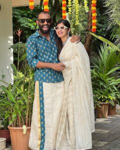 Arjun Ashokan Instagram - Happy Onam 🌸