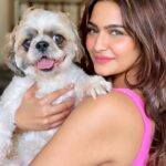 Arthi Venkatesh Instagram - Like mommy like son 🐶 ♾