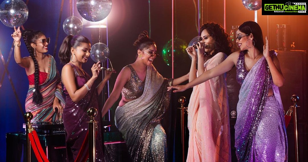 Arya Instagram - WHO SAYS GIRLS CANNOT PARTY IN A SAREEEE!!!! Let’s welcome this NEW YEAR with a whole lot of GLAMOUR , GLITTER and COLORS .. KANCHIVARAM is super happy and excited to introduce to all you glamorous ladies out there our brand new Collection “GLITZ AND GLAM” !! ❤️ “GLITZ AND GLAM” is completely focused on Handworked Premium Designer wear Sarees/ Cocktail Sarees perfect for all those who love to put on something super glamorous and funky for any special occasion.. This one of a kind Collection of Handpicked designer wear Sarees would be your perfect Choice to simply stand out!! WE CANT WAIT TO SHOW THESE BEAUTIES TO YOUUUU! STAY TUNNNNEDD !!!! 💕 📲Contact us: +91 7994137794 📍Explore the full range at our boutique, Trivandrum @aroya_by_arya_resmi Brand : @kanchivaram.in Inframe : @iam_evelynjuliettt @gopika_manjusha @alasandrajohnson @sreebhadra.menon @pretthy_doctist Photography & Post production : @plan.b.actions @jibinartist Make up : @shoshank_makeup @vikramanvijitha Hair : @chan_aneesh Styling : @sabarinathk_ @sanidhasidharth Art : @silvester_attractte Art assistant @anu_vavachan_ Studio : @maxxocreative @huwais.majeed Camera assistants : @dayonphotos @ebin_jozef_antoni @rizwanmechoth @_adams_abraham_ . . #saree #sareelove #partywear #designersarees #styleinspo #trendy #handwork #handmade #modern #glamorous #glitz #vibrant #glitter #fun #colors #onlineshopping #supportsmallbusiness #trivandrum #trivandrumdiaries Maxxo Creative