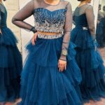 Arya Instagram - CUSTOM MADE LAYERED SKIRT AND CROP TOP Design your attires in such a way that they could be reused and styled in different ways in the future as well!! Check out this fabulous layered net skirt along with handworked full sleeved crop top , which is a perfect occasional wear and can be customized to any color or size !! DM US HERE IN OUR INBOX OR ☎️ US IN 9497104400 FOR QUERIES OR TO PLACE YOUR ORDERS… #custommade #designer #skirtandcroptop #colors #aroyabyaryaandresmi #wedding #bridalwear #fashion #styleinspo Aroya - By Arya & Resmi