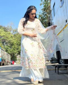 Arya Instagram - Dress only and only to impress yourself 🤍 

Costume @trose_by_isabella 
MUA @vikramanvijitha 
Styling @sabarinathk_