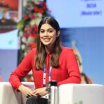 Asha Bhat Instagram - G20 Y20 🇮🇳 Movies could help in projecting positive energy/ Praan Shakti into the minds and hearts of audiences on a skin deep level by titillating the sensory responses in forms of color, sound, cinematic grandiose etc which makes them audience happy in the moment. At the same time, it can resonate with the audience on a deeper level , delivering powerful messages which invokes powerful emotions that which make you cry, smile, inspire and change the course of your life for good ! This indeed is the power of Cinema 🎦 @y20india @y20nimhans