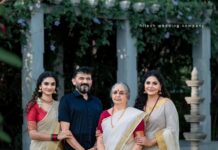 Asha Sharath Instagram - This Onam, I wish that the spirit of this auspicious festival stays with you in everything you do. Here's wishing you and you family a very happy Onam🌼 📷 @hi_techwedding_company