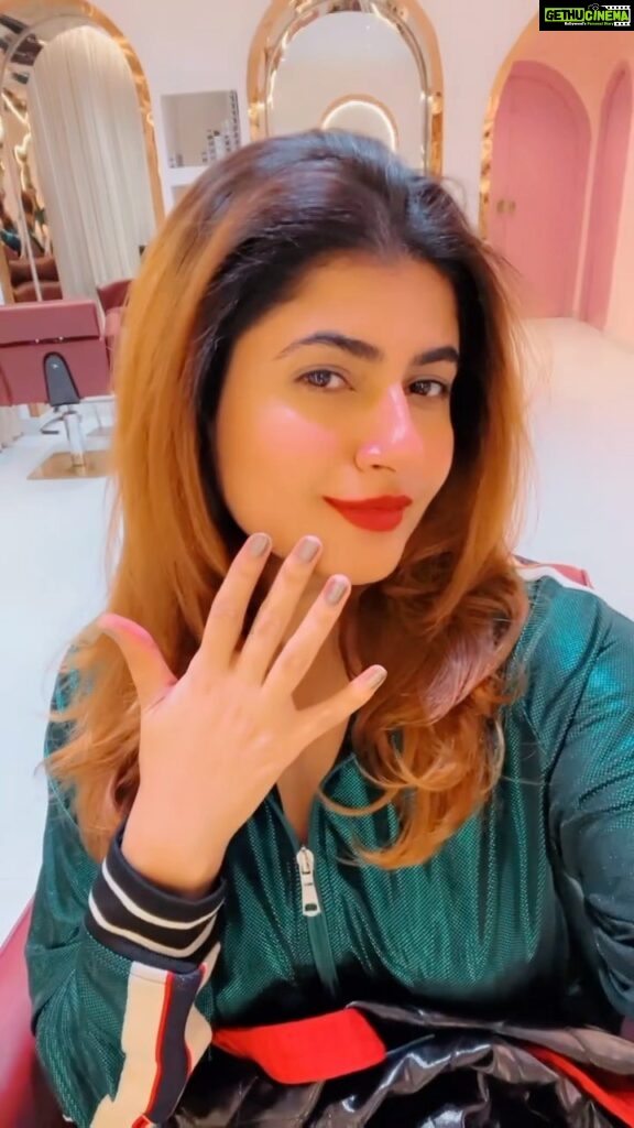 Ashima Narwal Instagram - Nails done 💅! Love Ashima 💅🌍🦚📝☔️🌧️🌧️🌧️🌧️ Hyderabad