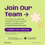 Aswathy Sreekanth Instagram - A chance to be part of something meaningful ❣️ Send your cv to career.becoming@gmail.com Or Whatsapp to 9633227799 #jointheteam #wearehiring