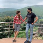 Athmiya Instagram - Each time you look into my eyes,a million ways i have pondered upon what your eyes convey.. but what could they actually convey? How could they? Do they speak!!? I don’t know….,i wouldn’t do that anymore… All i know is,i want to be loved by your eyes.. always Happy Wedding Anniversary Sanu @sanoopknambiar ❤️