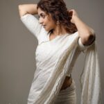 Athmiya Instagram - Some rain must fall,some flowers must bloom 🤍 💄 @sreegeshvasan_makeupartist 👗 @hoorlyn_design_studio 📸 @vineeth_sivadas_ Accessoires @parakkat.jewels Kochi, India
