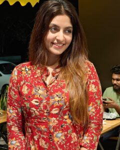 Athmiya Instagram - Just the colour red makes me smile 🥰❤️