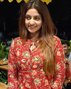 Athmiya Instagram - Just the colour red makes me smile 🥰❤️
