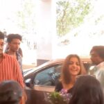 Athmiya Instagram - Thank you MES College,Koothuparamba.. it was a delight meeting you all , shining pretty faces with immense energy..Good wishes with whatever you want to do in life.Go ahead and rock!!❤️👍🤗 Mes College Kuthuparamba