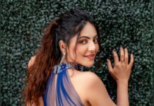 Athulya Ravi Instagram - All about the vibe 💙 #blue #shoot #vibes #weekend #bluelove !!! 📸 @anulalphotography M&H @lishmamathew 🤗