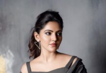 Athulya Ravi Instagram - Let your soul glow ❤️🥰 #allwehaveisnow #blessedmess ! wardrobe @enechofficial 👗 Stylist @manogna_gollapudi ❤️ M&H @arupre_makeup_artist 🤍 Clicked @screamstudiosbyharsha 📸