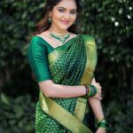 Athulya Ravi Instagram – அனைவருக்கும் தமிழ் புத்தாண்டு நல்வாழ்த்துக்கள்!
#happytamilnewyear #tamilnewyear2023 ! 
Saree @samyakksarees @samyakkclothing 👗
Styling @manogna_gollapudi 🥰
M&H @mua_vijisharath ❤️
Clicked @they_call_me_keshu 📸
Jwelry @thetrinkaholic 🥰
Bangles @nazneen_bangles_king_786 !