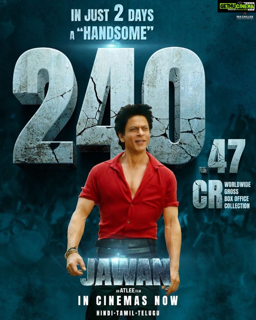 Atlee Kumar Instagram - Winning hearts and BreaKING records! ❤️‍🔥 Book your tickets now! https://linktr.ee/Jawan_BookTicketsNow Watch #Jawan in cinemas - in Hindi, Tamil & Telugu