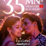 Atlee Kumar Instagram - Thank You for showering all the love on #Chaleya #Hayyoda and #Chalona ❤‍🔥 Song out now! #Jawan releasing worldwide on 7th September 2023, in Hindi, Tamil & Telugu.