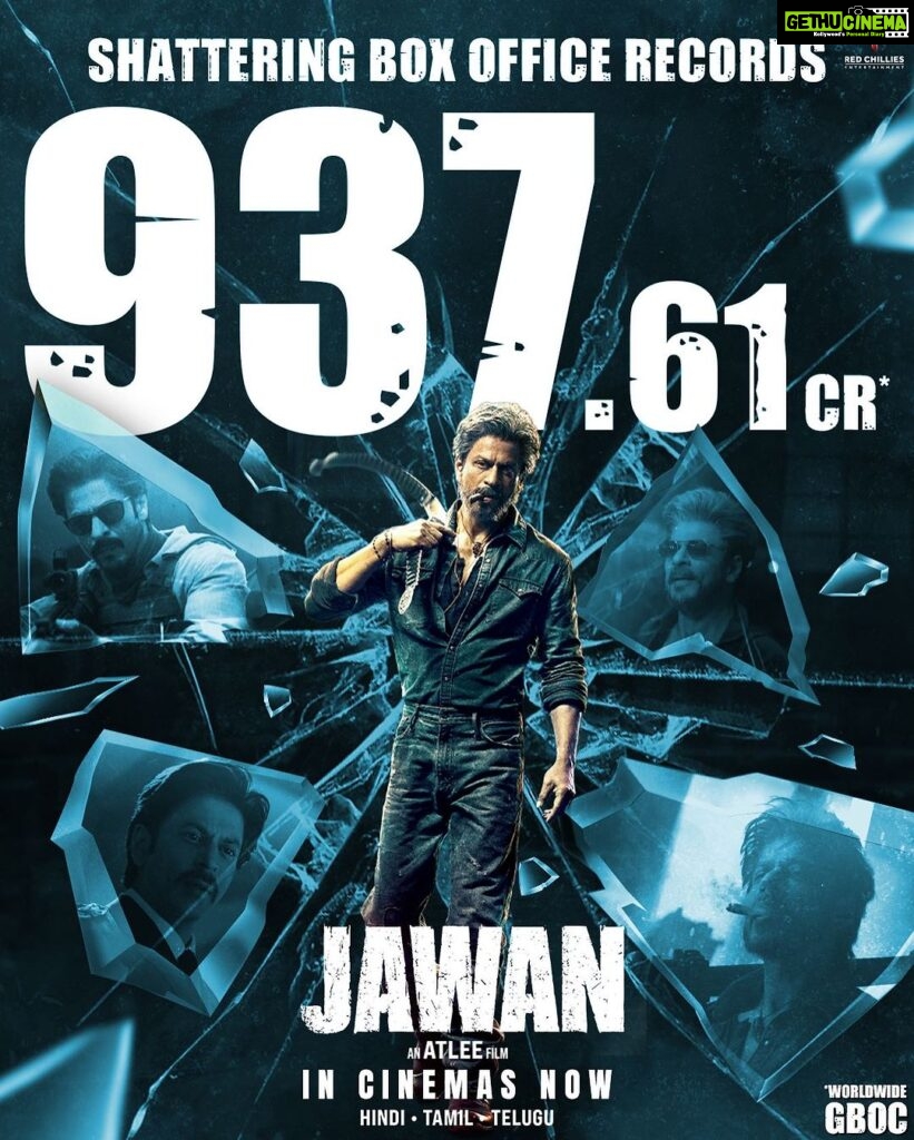 Atlee Kumar Instagram - It's a blast at the box office! And you don't want to miss it! 🔥 Book your tickets now! https://linktr.ee/Jawan_BookTicketsNow Watch #Jawan in cinemas - in Hindi, Tamil & Telugu.