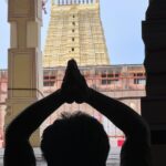 Bala Saravanan Instagram - அன்பே சிவம்…🙏🏾❤️ Ramanathaswamy temple… Rameshwaram Rameshwaram Tample