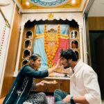 Bhavin Bhanushali Instagram - Happy Raksha Bandhan ❤️ #rakshabandhan #rakhi #siblings #love