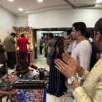 Bhavin Bhanushali Instagram - Day 1 Maha Aarti ❤️