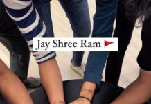 Bhavin Bhanushali Instagram - Aaj 10 logo se shuruwaat hui hai …. Kal 100 crore honge ❤️ Jay Shree Ram ❤️ If you’re a Ram Bhakt and you get inspired… try taking this small step and don’t forget to tag us ❤️ #jayshreeram