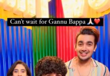 Bhavin Bhanushali Instagram - Waiting for Bappa like ❤️ @vishalpandey_21 @sameeksha.sud_ #ganpatibappamorya #teentigada