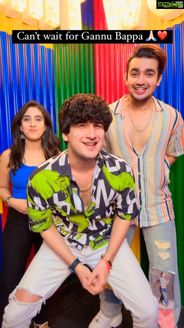 Bhavin Bhanushali - 498K Likes - Waiting for Bappa like ❤️ @vishalpandey_21 @sameeksha.sud_ #ganpatibappamorya #teentigada