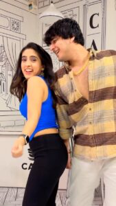 Bhavin Bhanushali Instagram - Dil Jhoom Jhoom Jaaye ❤️ @sameeksha.sud_ 
#love #romantic