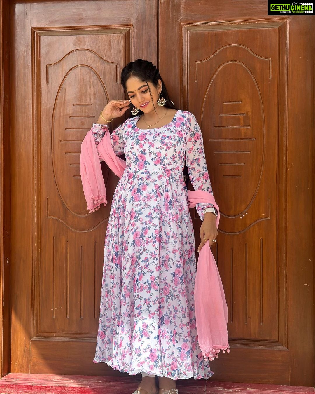 Bhavya Gowda Instagram - To all my GEETHA Family❤️🫶🏻 Outfit: @rentyourlook_by_chandangowda Bangalore, India