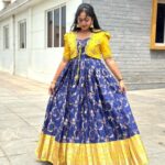 Bhavya Gowda Instagram - 💛 Outfit: @classy_renthouse @classy.designerhouse Bangalore, India