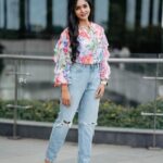 Bhavya Gowda Instagram - 🌸 MUA: @makeoverby_divyagowda Hairstyle by: @artistry_by_pushpa Captured by: @pkstudiophotography LuLu Hypermarket, Bengaluru