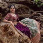 Bhavya Gowda Instagram - ❤️ MUA: @makeoverby_divyagowda Outfit: @rentyourlook_by_chandangowda Hairstyle by: @hairstylist_bangalore Jewels: @velvetboxby Captured by: @happeningpixels Location: @theshirestudioblr
