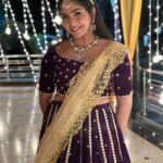 Bhavya Gowda Instagram - 💜 Outfit: @rentyourlook_by_chandangowda Jewels: @thespatika