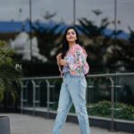 Bhavya Gowda Instagram - 🌸 MUA: @makeoverby_divyagowda Hairstyle by: @artistry_by_pushpa Captured by: @pkstudiophotography LuLu Hypermarket, Bengaluru