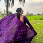 Bhavya Gowda Instagram - 💜 Outfit: @eena_couture