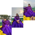 Bhavya Gowda Instagram - 💜 Outfit: @eena_couture