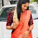 Bhavya Gowda Instagram - Gorgeous naari in gorgeous saree ❤️ #kannada #kannadaactress #bhavyagowda670 #geethaserial #geethaserialbhavyagowda670 #colors #colorskannada #actor #actresses #telgu #telguactress #starmaa #kks #kalisiuntekaladusukhamserial #instagram #instagood #instadaily #insta #instafashion