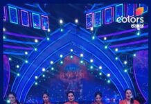Bhavya Gowda Instagram - ಈ ಟ್ರೆಂಡಿಂಗ್ ರೀಲ್‍‍ಗೆ ಸಕ್ಕತ್ ಸ್ಟೆಪ್ ಹಾಕಿದ್ದು ಯಾರು? @bhavyagowda670 @mouna_guddemane @bhumika_bhumesh_gowda @abhijna_bhat98 @aishwaryavinay_official ಫ್ಯಾಮಿಲಿ ಗ್ಯಾಂಗ್‍‍ಸ್ಟಾರ್ಸ್ | ಶನಿ - ಭಾನು ರಾತ್ರಿ 9 #FamilyGangstars #SrujanLokesh #ColorsKannada #ಬಣ್ಣಹೊಸದಾಗಿದೆ #ಬಂಧಬಿಗಿಯಾಗಿದೆ