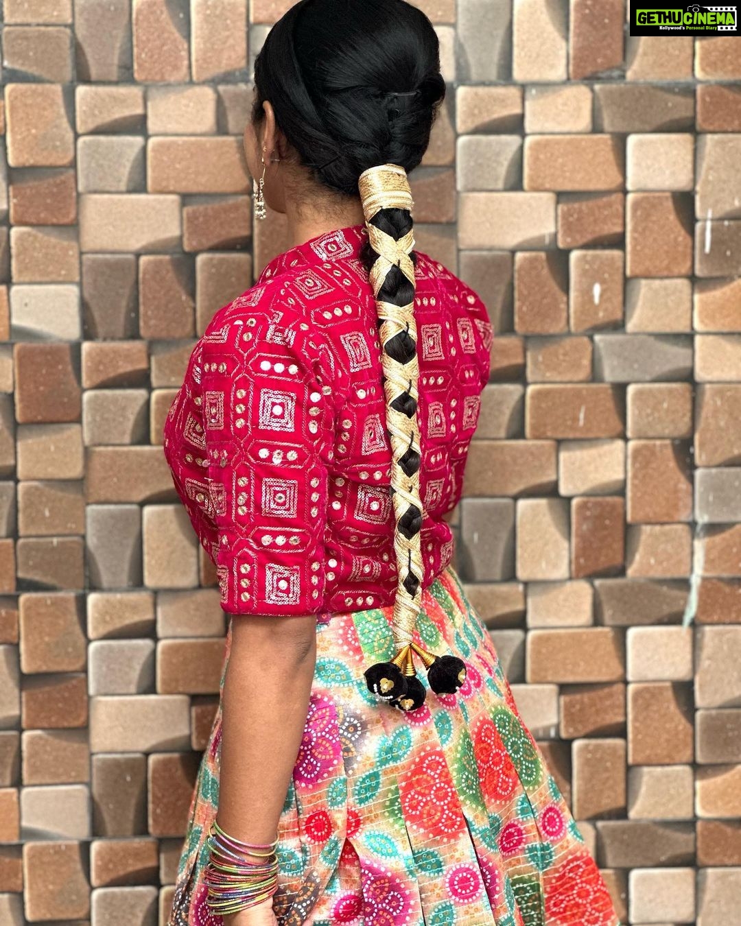 Bhavya Gowda Instagram - πβ¨ Outfit: @custom_made_fashions PC: @dhanush_gowda_official #kannada #kannadaactress #bhavyagowda670 #geethaserial #geethaserialbhavyagowda670 #colors #colorskannada #actor #actresses #telgu #telguactress #starmaa #kks #kalisiuntekaladusukhamserial #instagram #instagood #instadaily #insta #instafashion