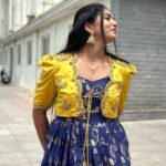 Bhavya Gowda Instagram - 💛 Outfit: @classy_renthouse @classy.designerhouse Bangalore, India