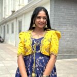 Bhavya Gowda Instagram - 💛 Outfit: @classy_renthouse @classy.designerhouse Bangalore, India