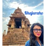 Bidita Bag Instagram - Timeless Khajuraho temples...the land of Kamasutra...brought to life by the Chandela kings, beauty carved in stone standing the test of time. Today a world UNESCO Heritage Site... Day out on a shoot break with team & squirrels ofcourse 🐿️🐿️😉❣️ #khajuraho #khajurahotemples #bundelkhand #unescoworldheritage #madhyapradesh #boond Khajuraho Temple