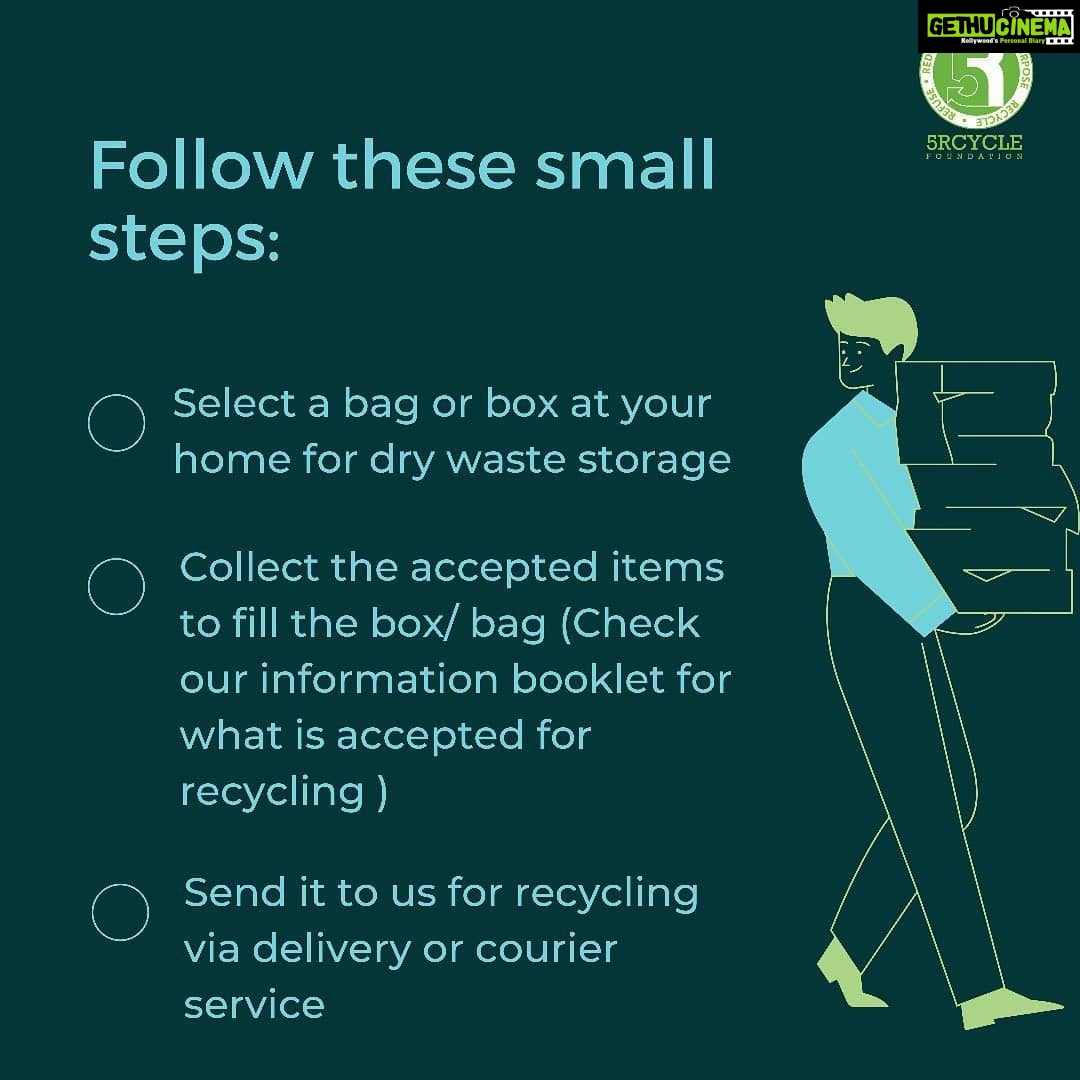 Bidita Bag Instagram - Follow @5rcycle Reduce Reuse Recycle. 🙏 #segregatewaste #wastemanagement