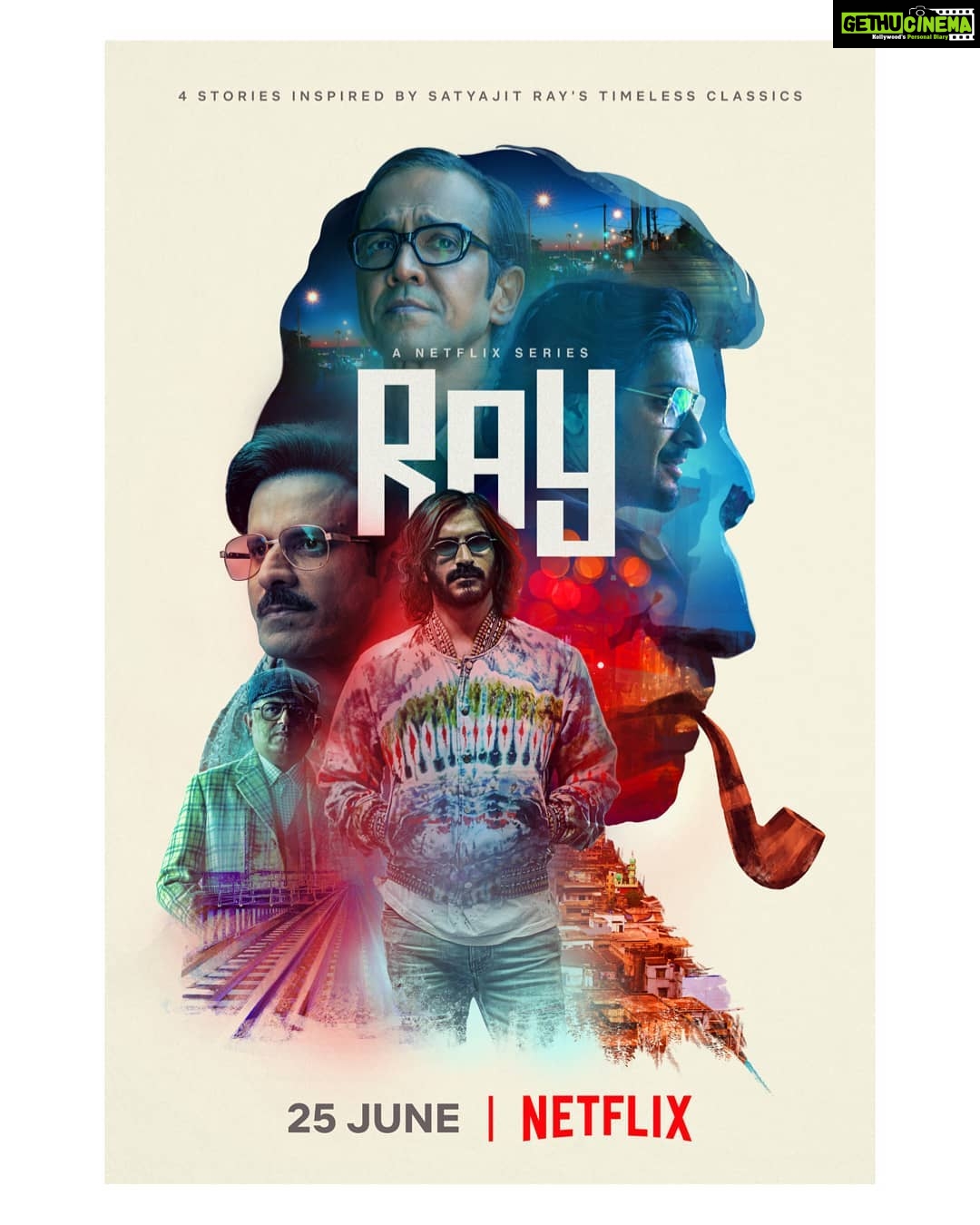 Bidita Bag Instagram - "In a class of its own. #Ray premieres 25 June, only on Netflix. #Ray @netflix_in Produced By : @ajit_andhare @tippingpointfilms @viacom18studios Created by - @dhepoli Directed By - @srijitmukherji @vasanbala @abhishekchaubey Written By - @nirenbhatt @sirajahmed381 Starring - @bajpayee.manoj @kaykaymenon02 @alifazal9@harshvarrdhankapoor @shwetabasuprasad11 @radhikamadan @aninditaa_bose @raghubir_y #ManojPahwa @gajrajrao @iamroysanyal @dibyenduofficial @biditabag @kharaj_mukherjee___ @shruthymenon @neeraj_p_purohit @akansharanjankapoor @lovleenmisra"