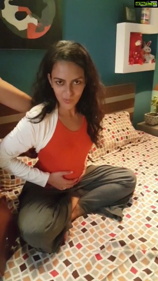 Bidita Bag Instagram - #TeenDoPaanch #BTS #pregnancy 😹 #worldturtleday #worldturtleday2021 #turtle #tortoise