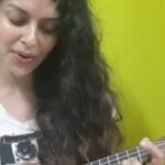 Bidita Bag Instagram - finger picking #ukelele 😁 #tagoresongs